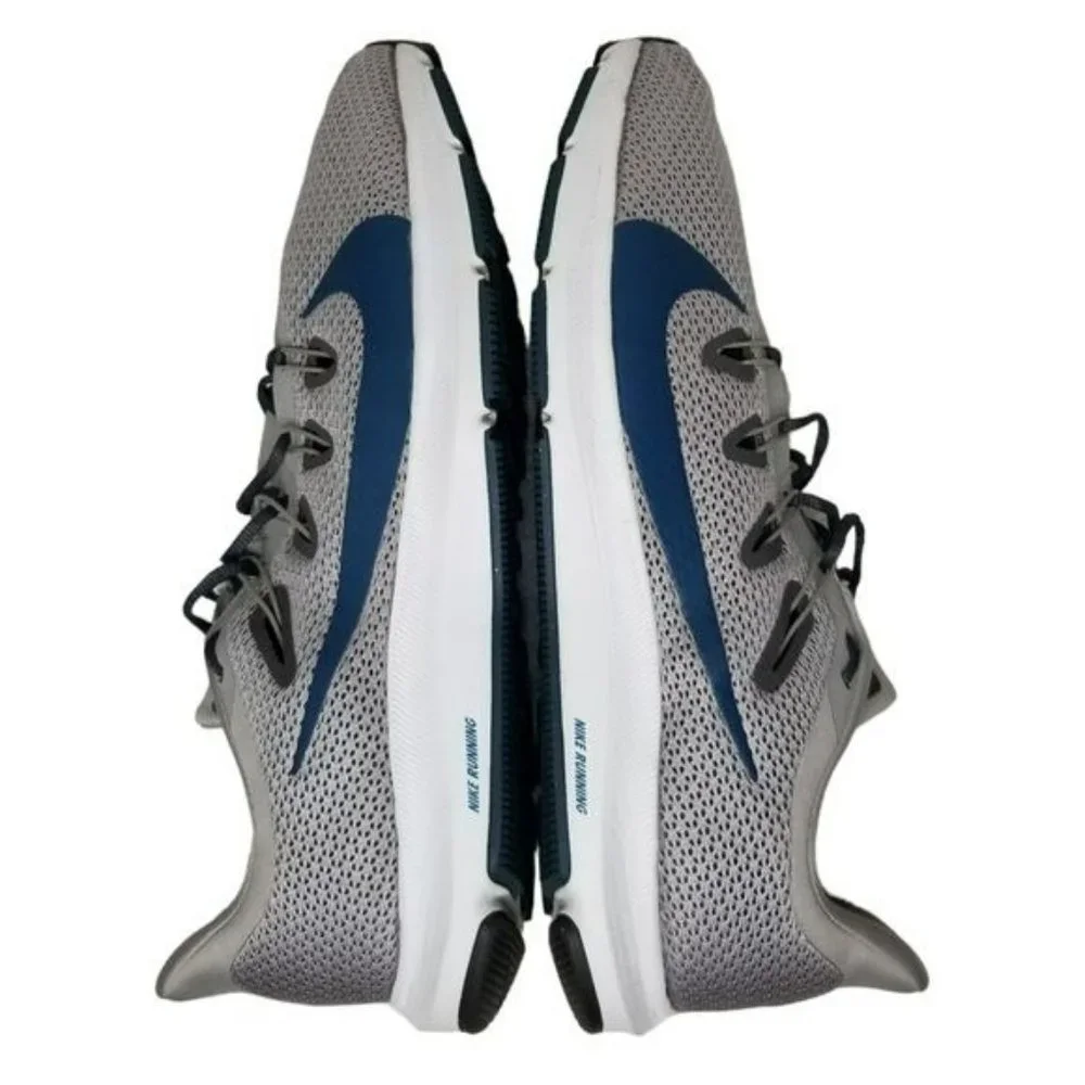 Nike Quest Gray Blue Running Shoes Men's Size 14 - Picture 3 of 12